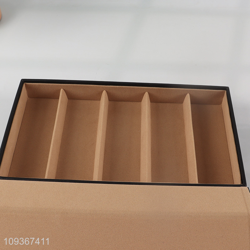 Best quality black glasses case sunglasses storage box