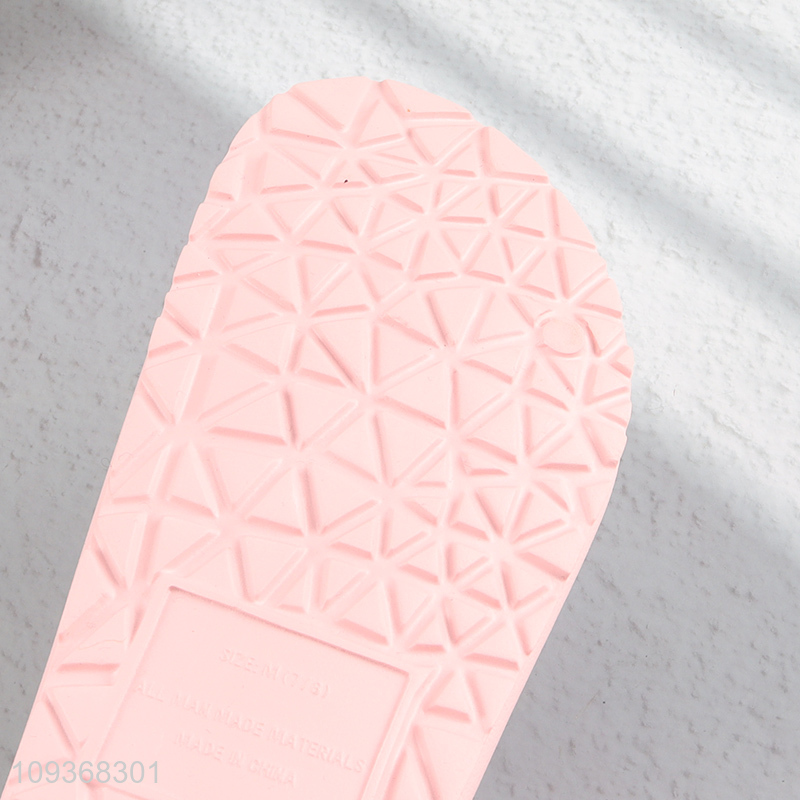 New arrival  pink women non-slip slippers for summer