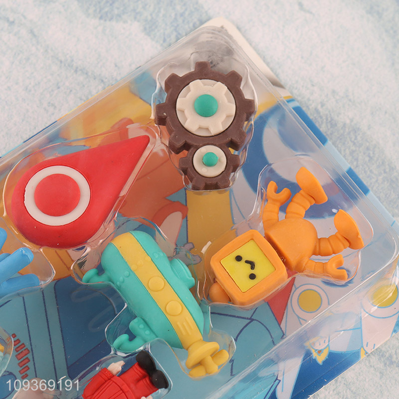 Good selling children school students stationery eraser set