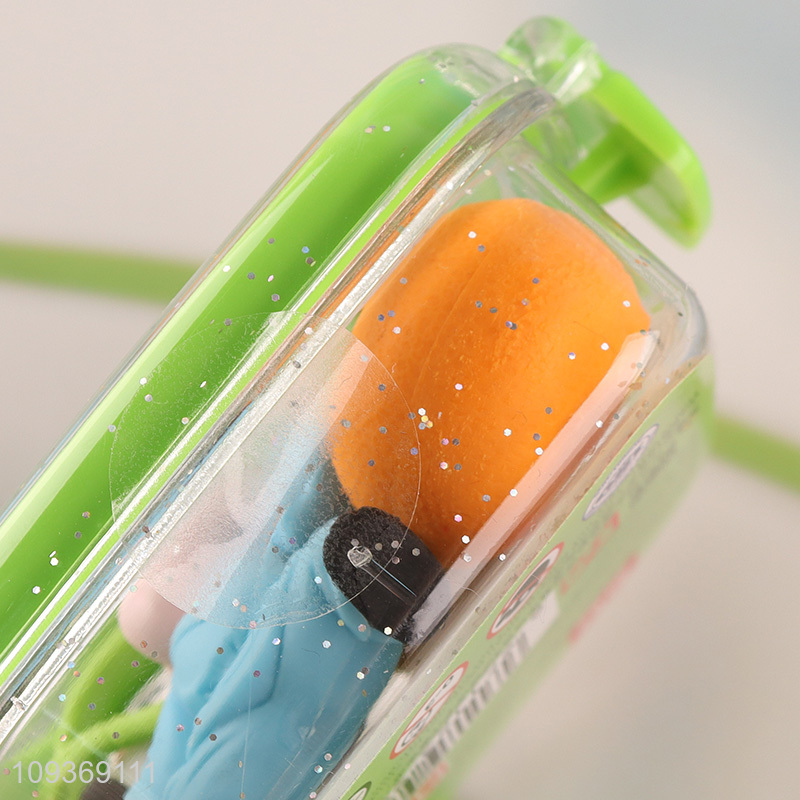 China factory cartoon school kids stationery eraser set