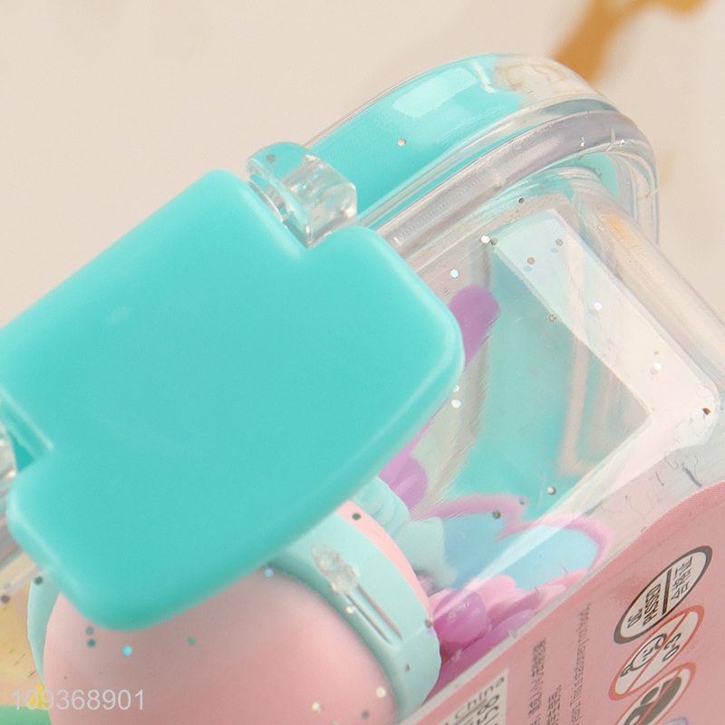 Hot products lollipop shape stationery eraser set