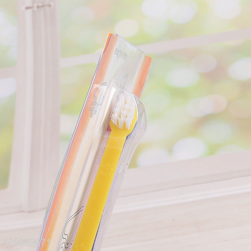 China factory 3pcs double-headed pet toothbrush set