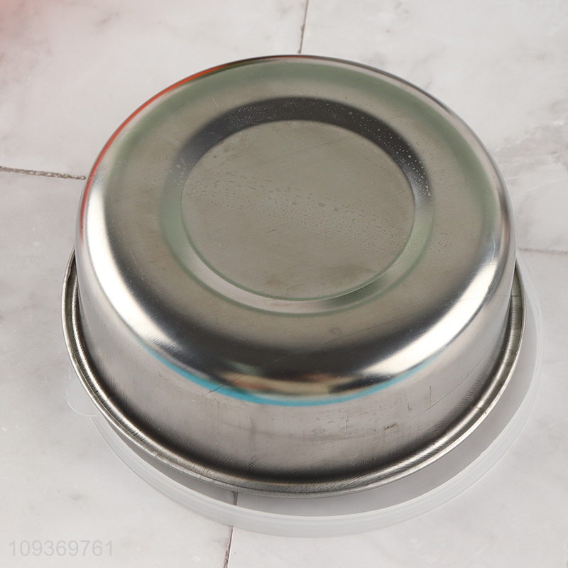 Good quality 5pcs stainless steel food container preservation box