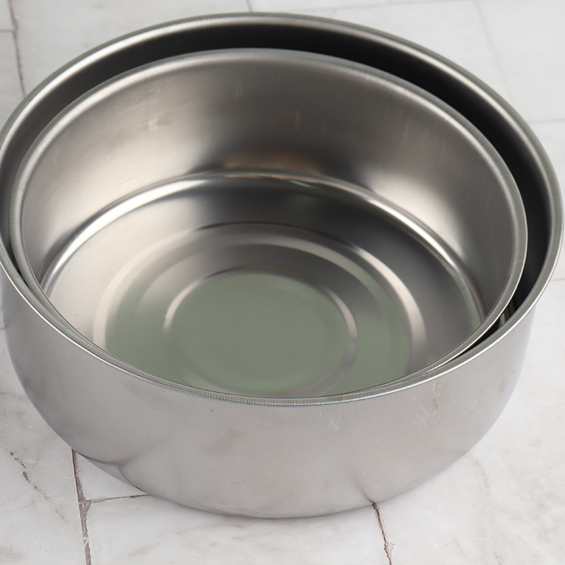Good quality 5pcs stainless steel food container preservation box