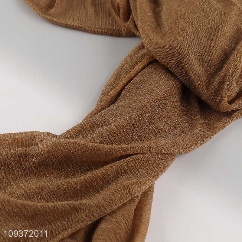 China wholesale windproof fashion ladies headscarf