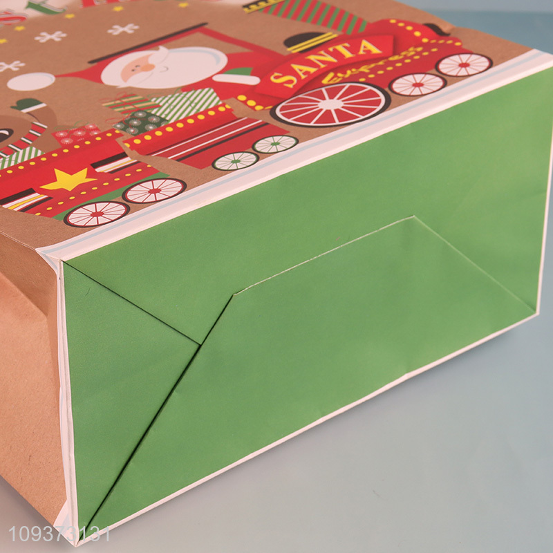 Factory direct sale gifts packaging bag paper bag Christmas tote bag