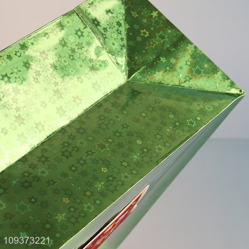 Hot items green gifts packaging bag paper bag