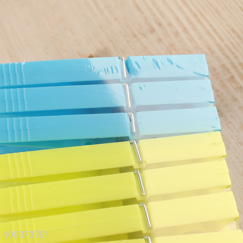 New arrival plastic clothespin clothes clips for household