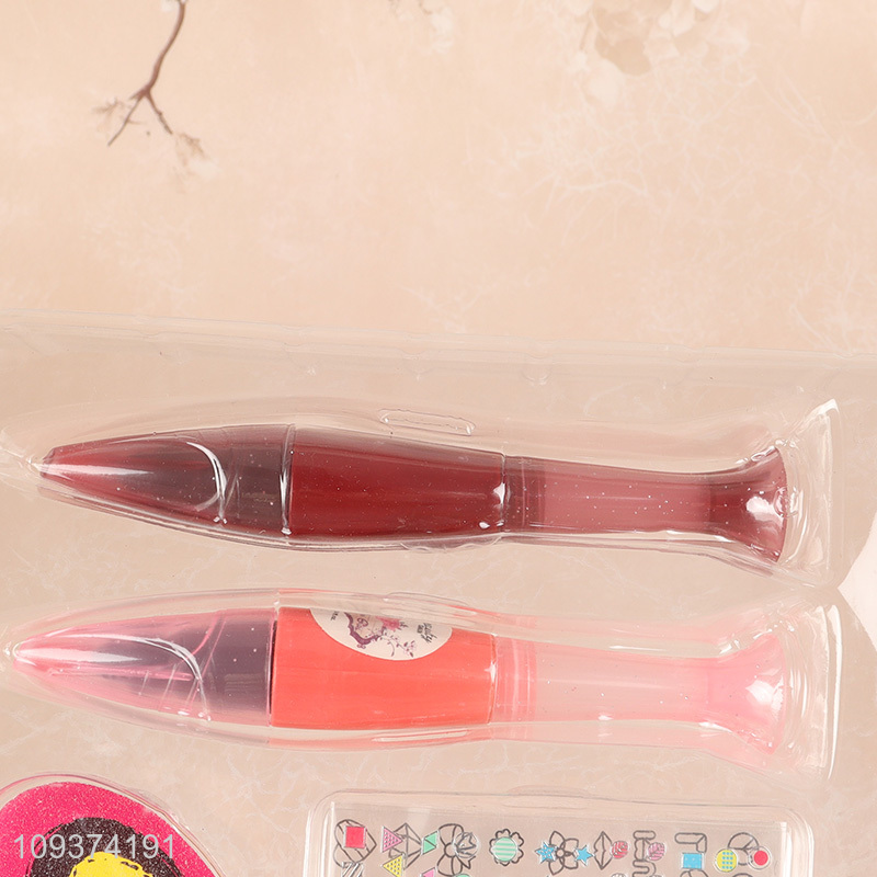 Popular products girls nail art set nail sticker