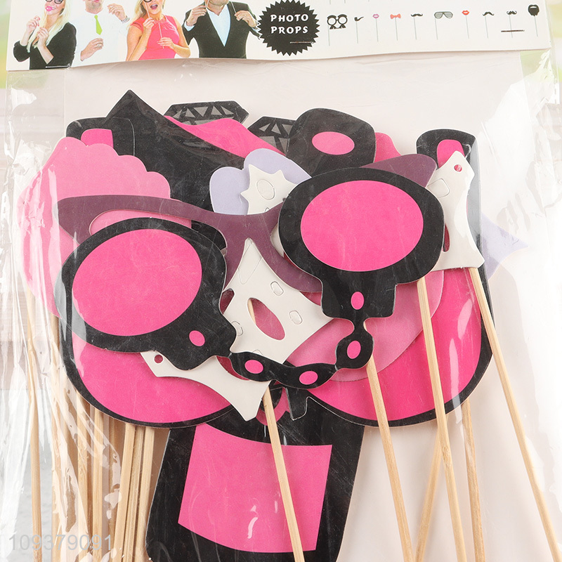 Wholesale creative paper party photo booth props