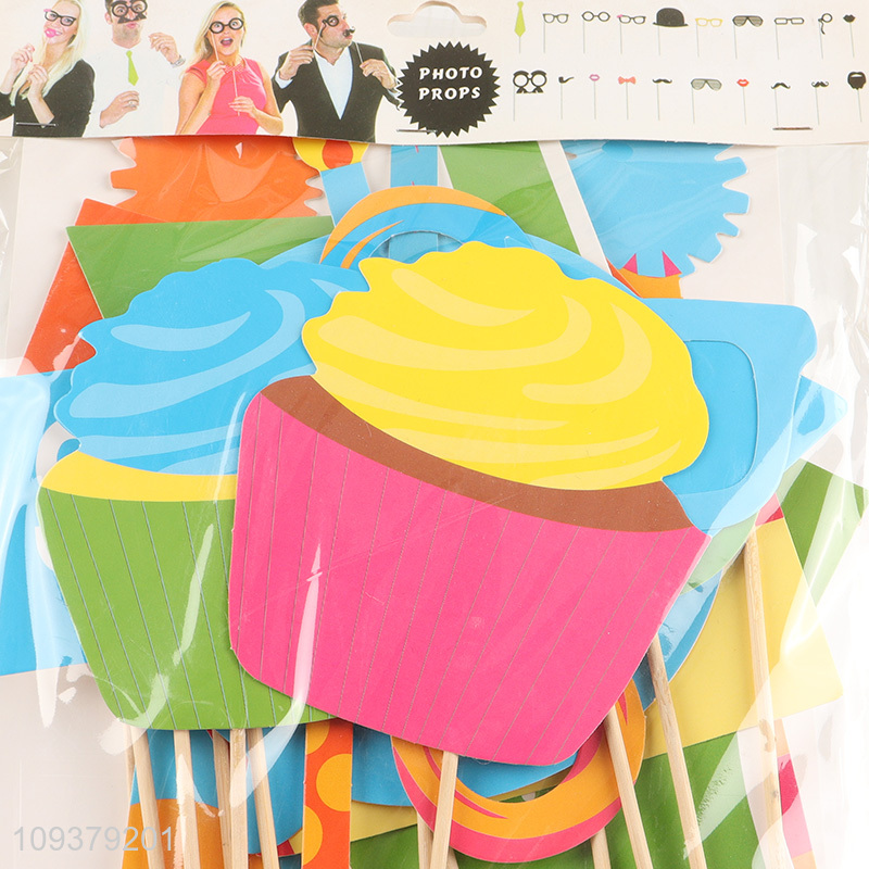 Hot products cupcake paper party photo booth props