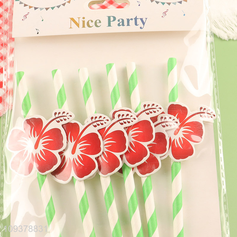 Factory supply paper straw drinking straw juice straw