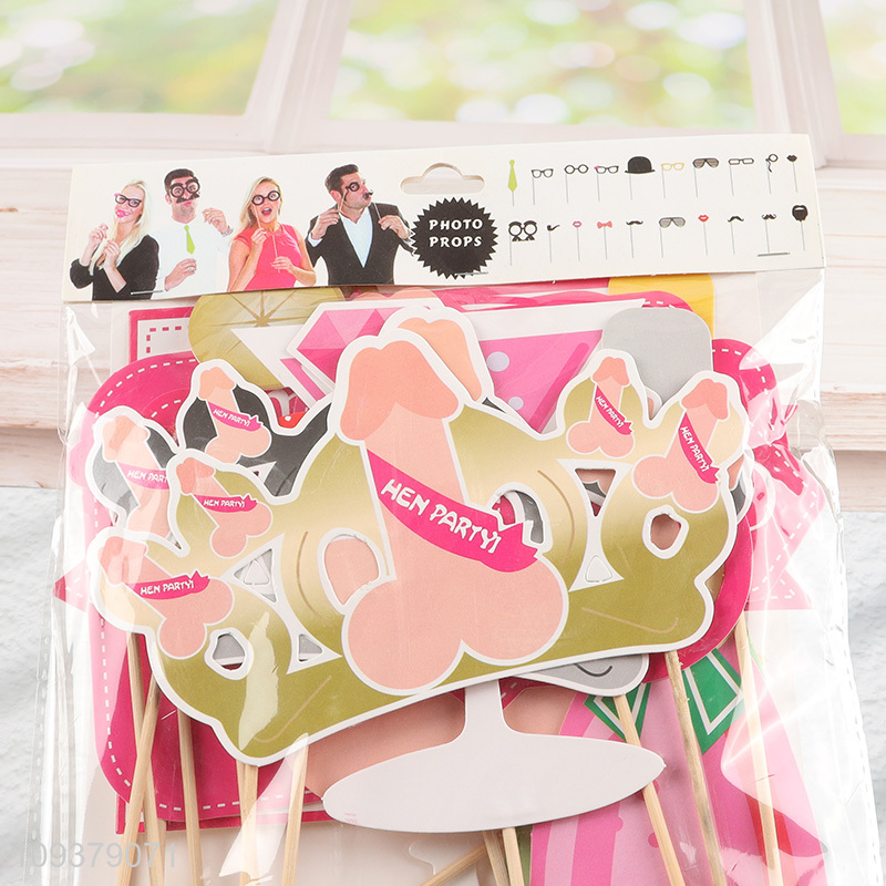 New product 20pcs party photo booth props for adult