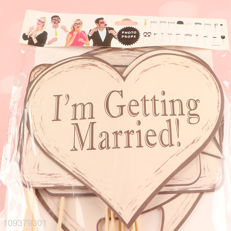 Hot sale wedding party party photo booth props