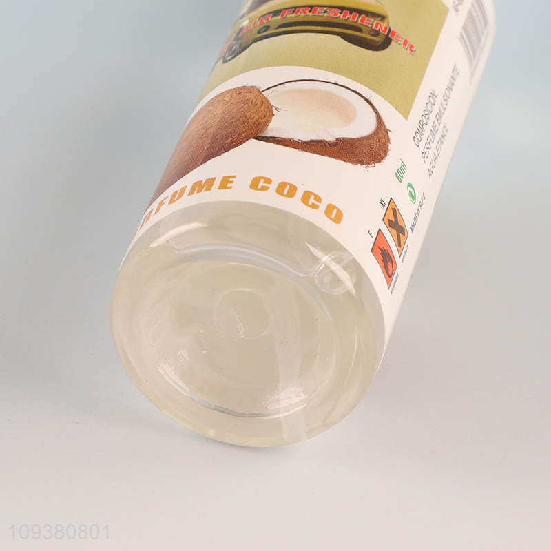 New product 60ml home air freshener coconut perfume
