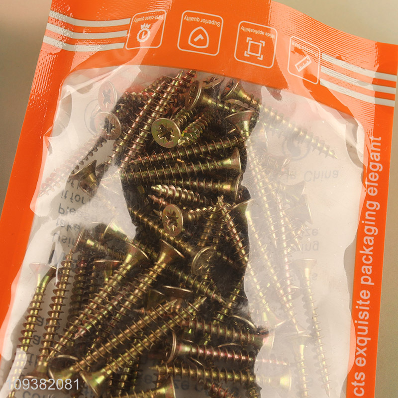 Latest products   60pcs hardware tool chipboard screw set