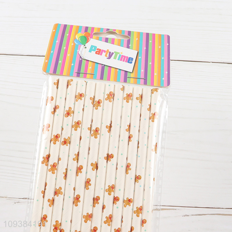 Yiwu market disposable straw paper straw for party