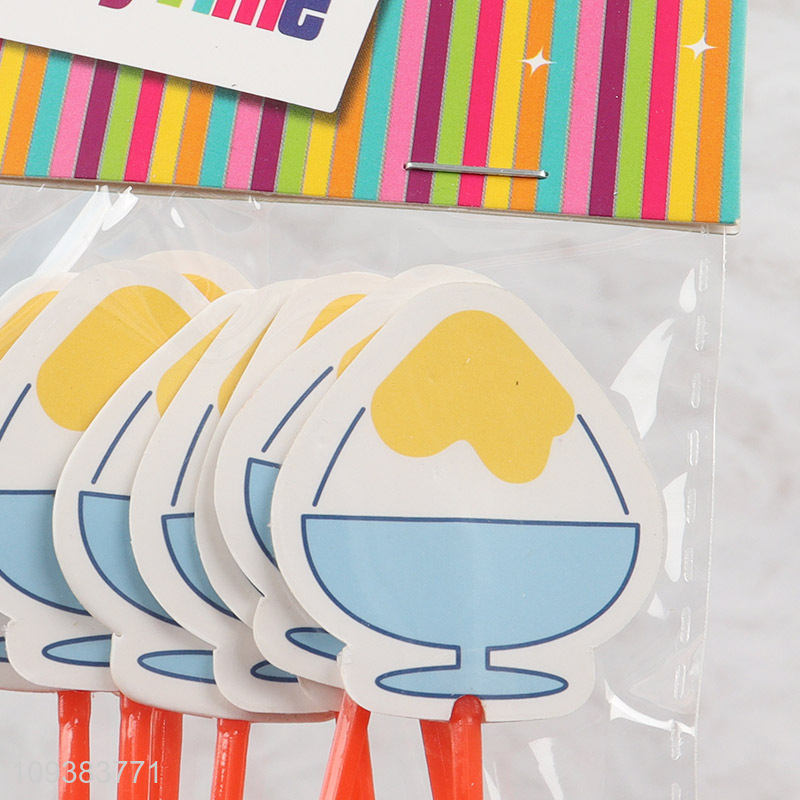 Low price decorative cupcake topper cake topper