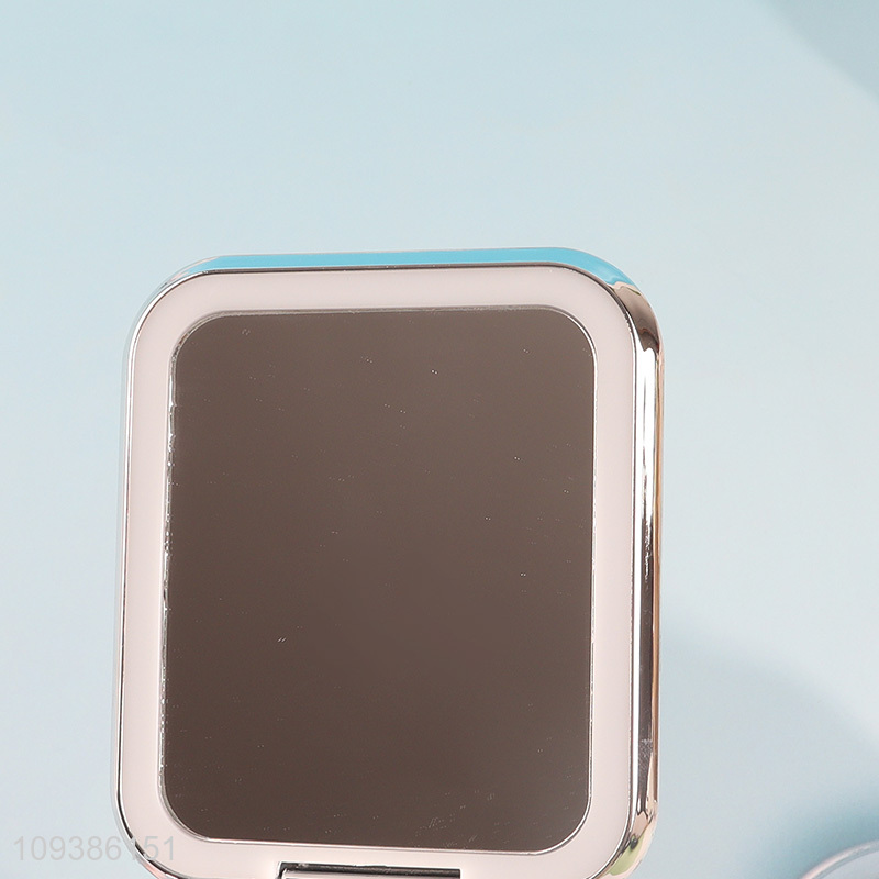 China wholesale portable folding makeup mirror cosmetic mirror