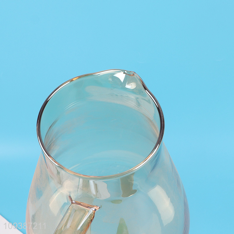 Factory direct sale glass water jug tea pot for home kitchen