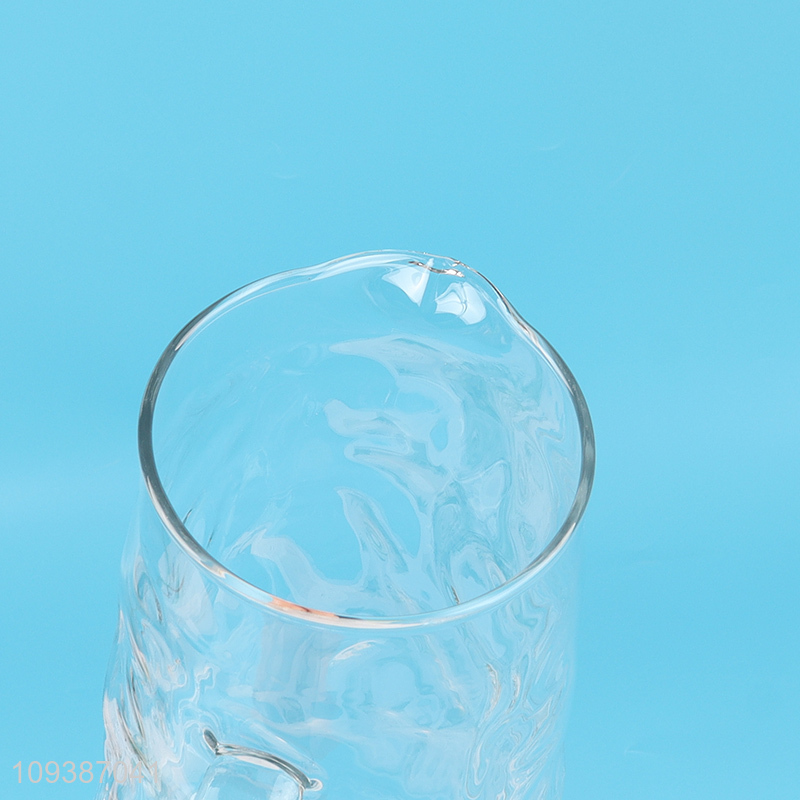 Latest products clear glass water jug tea pot for sale