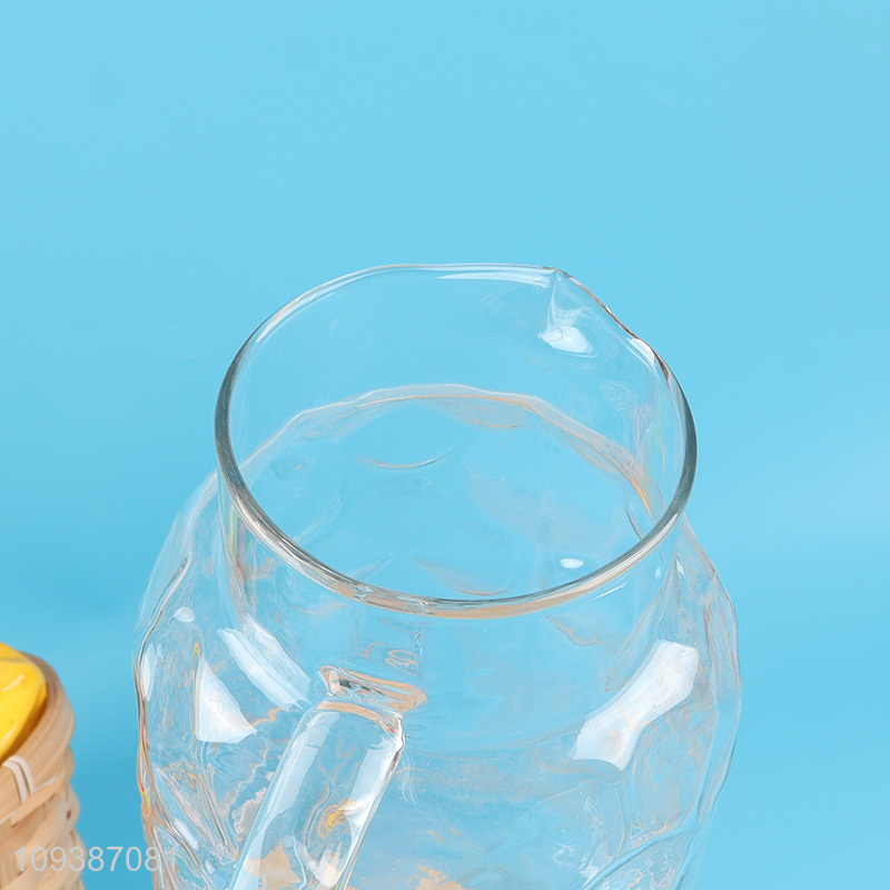 New arrival  unbreakable glass water jug tea pot