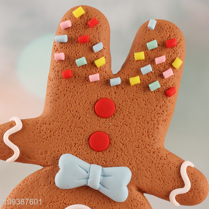 New style gingerbread man shape Christmas hanging ornament decoration