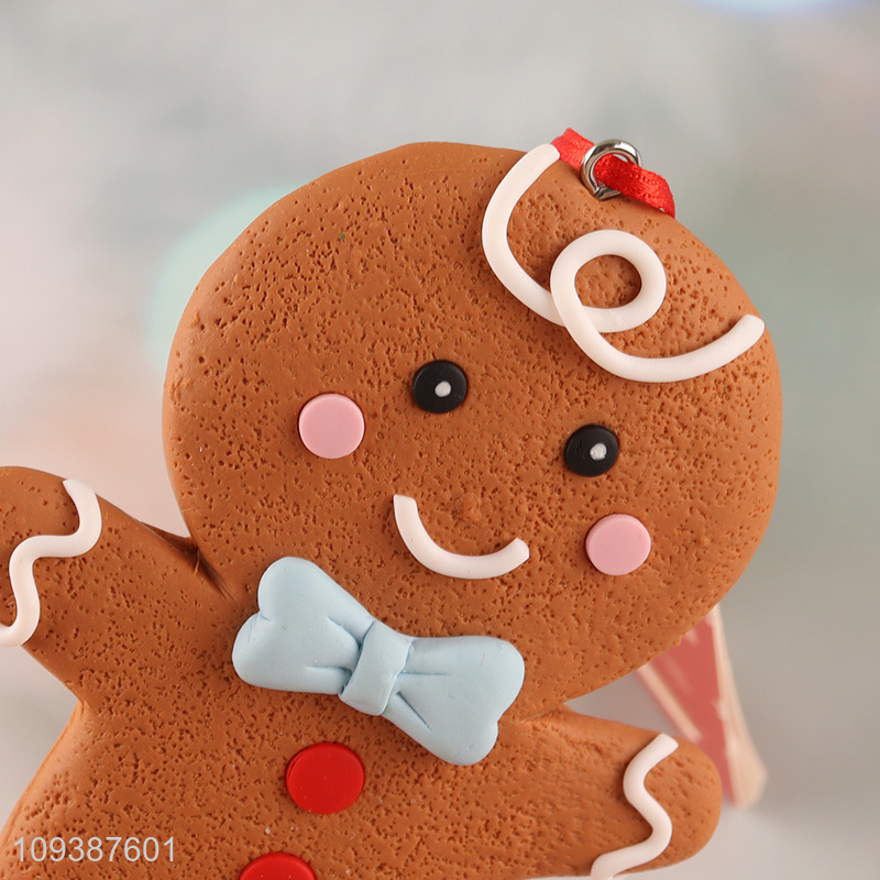 New style gingerbread man shape Christmas hanging ornament decoration