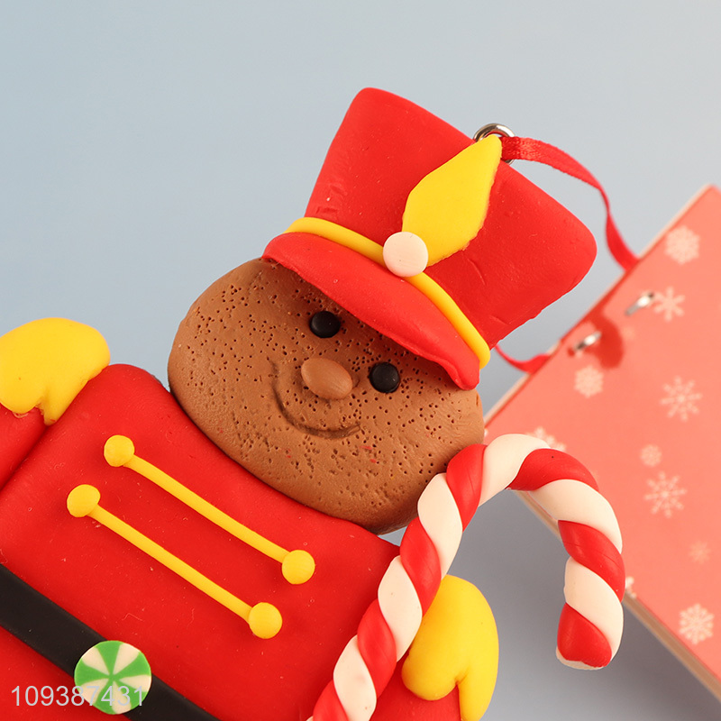 Wholesale gingerbread man hanging ornament for decoration