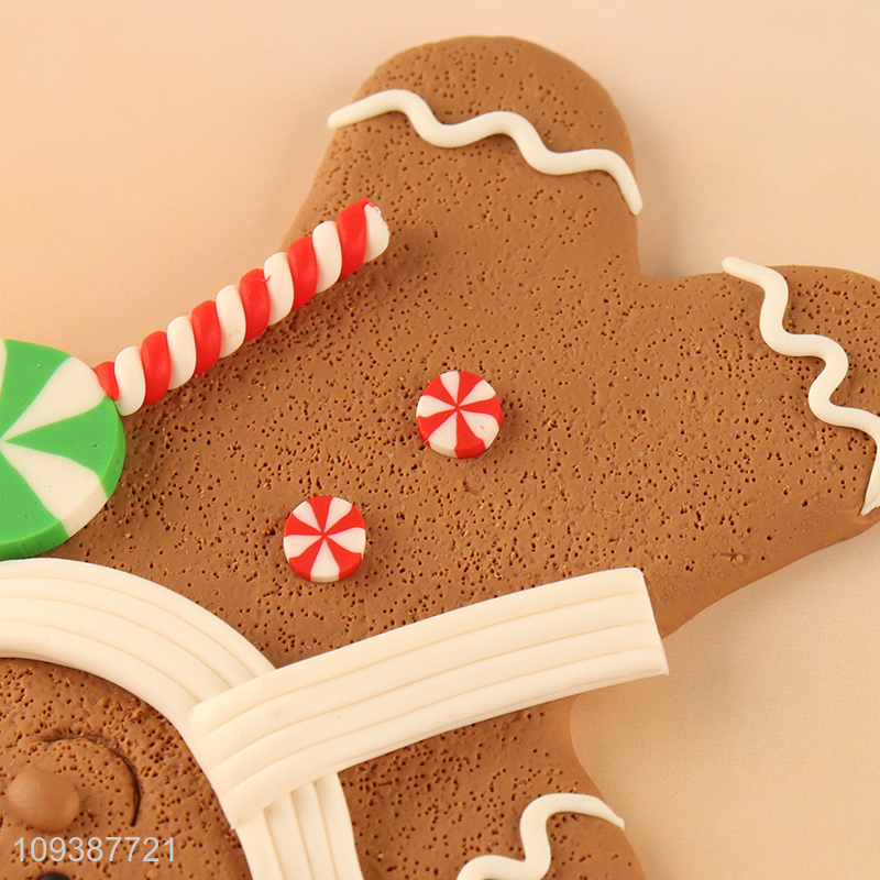 New arrival gingerbread man Christmas hanging ornament decoration