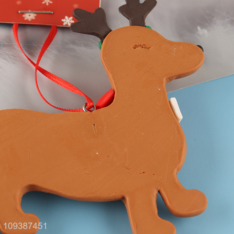 Top quality Christmas puppy hanging ornament for decoration