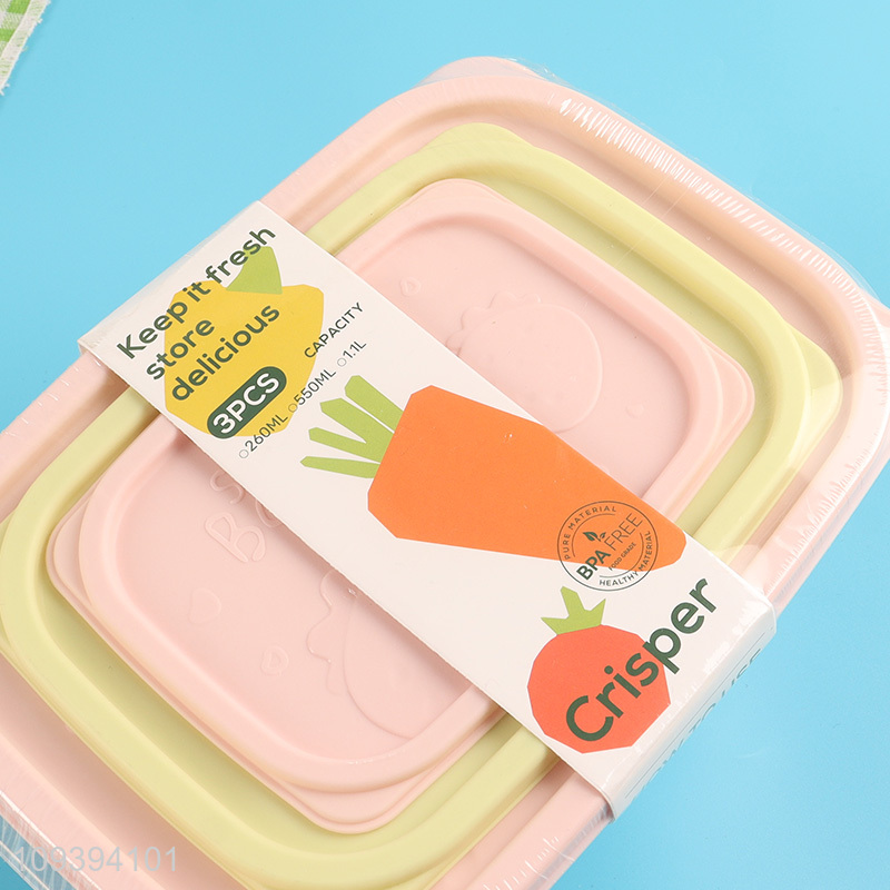 Good selling plastic food container preservation box