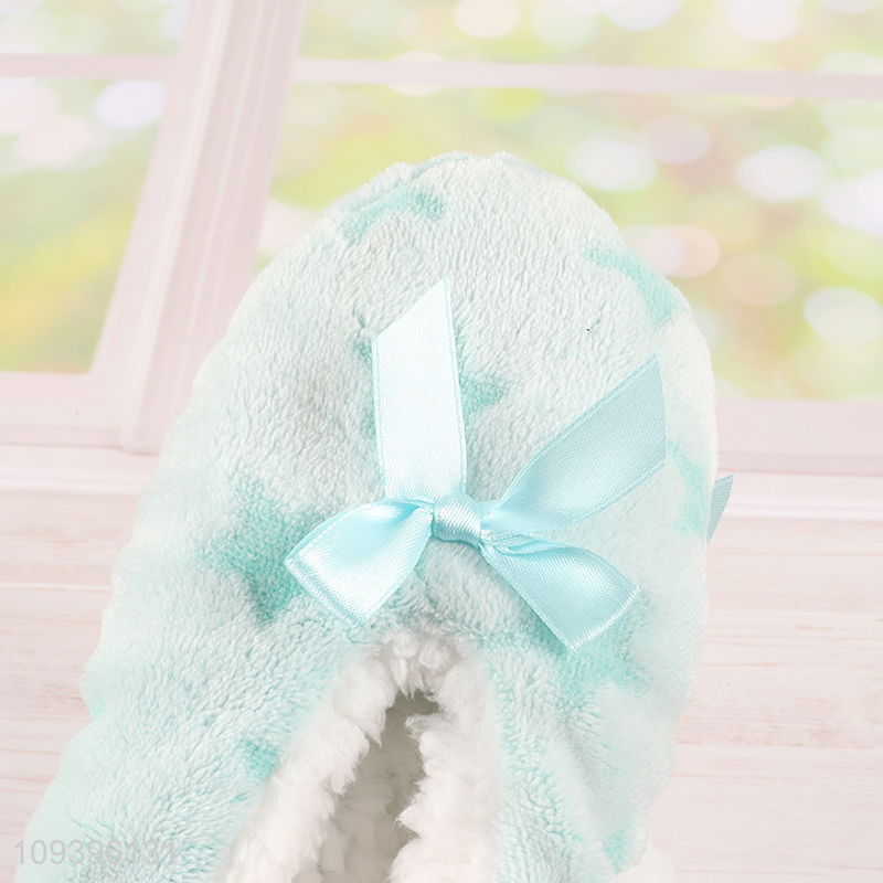 Factory direct sale girls home slippers floor slippers