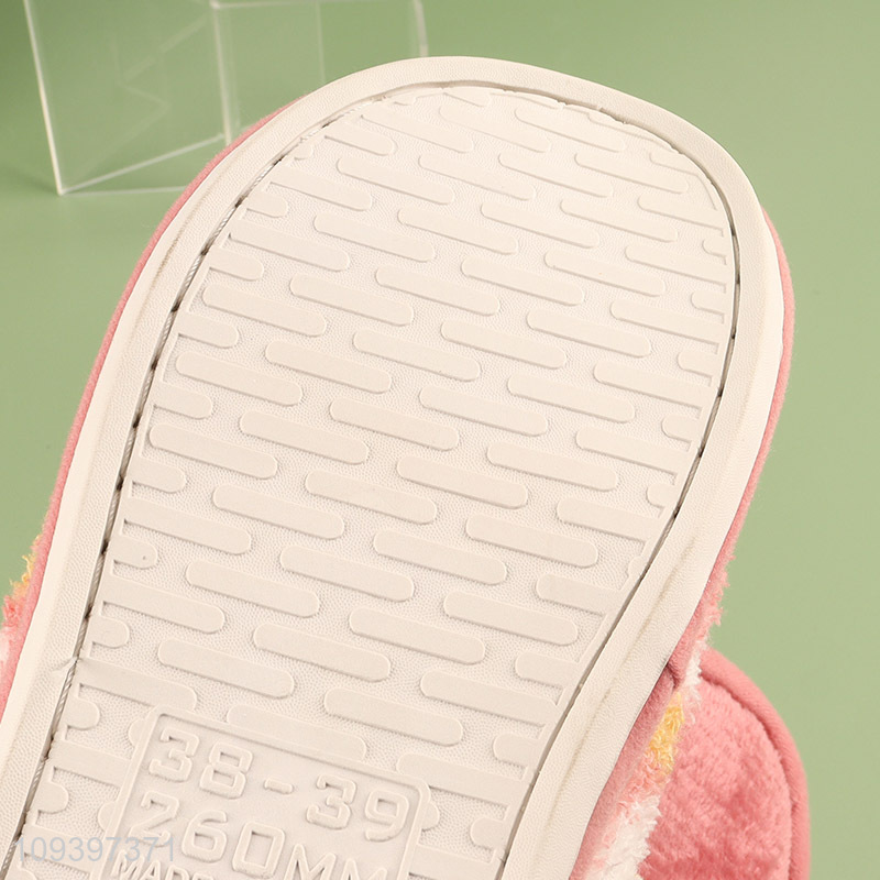 Good selling girls warm winter home slippers wholesale