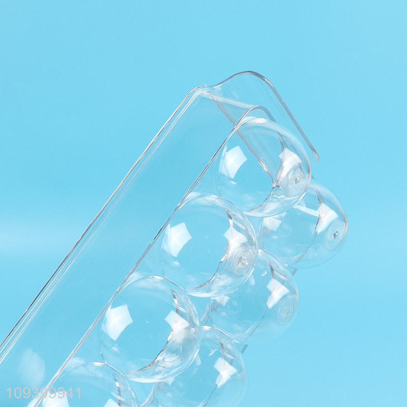 China products transparent egg box with lid for refrigerator