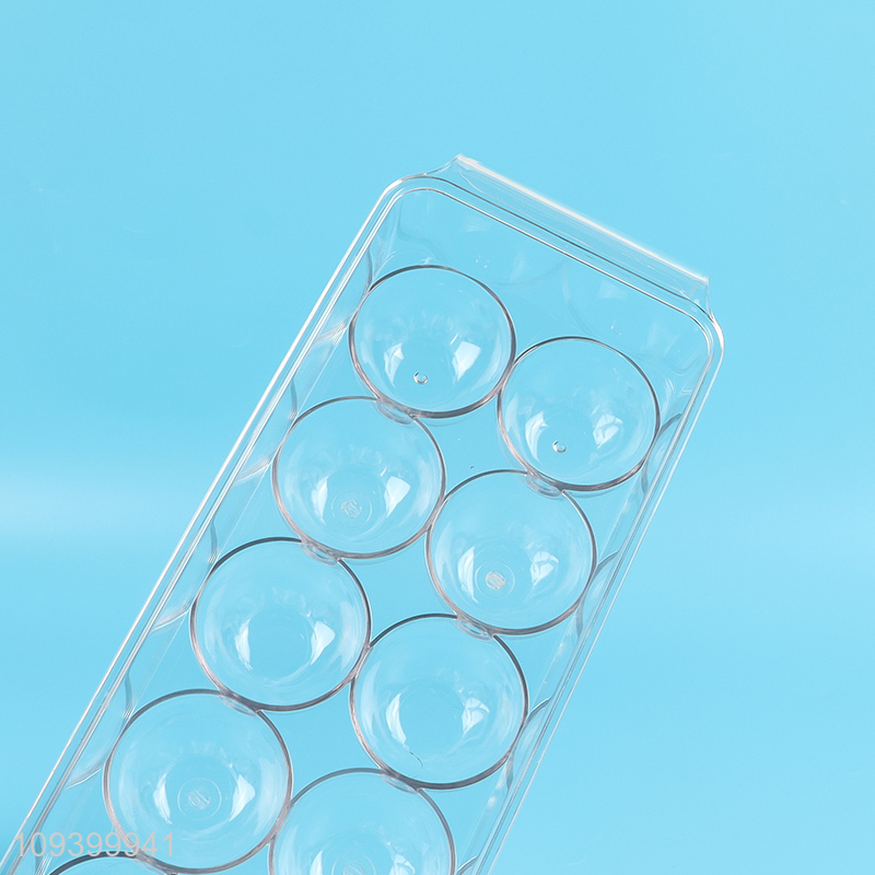 China products transparent egg box with lid for refrigerator
