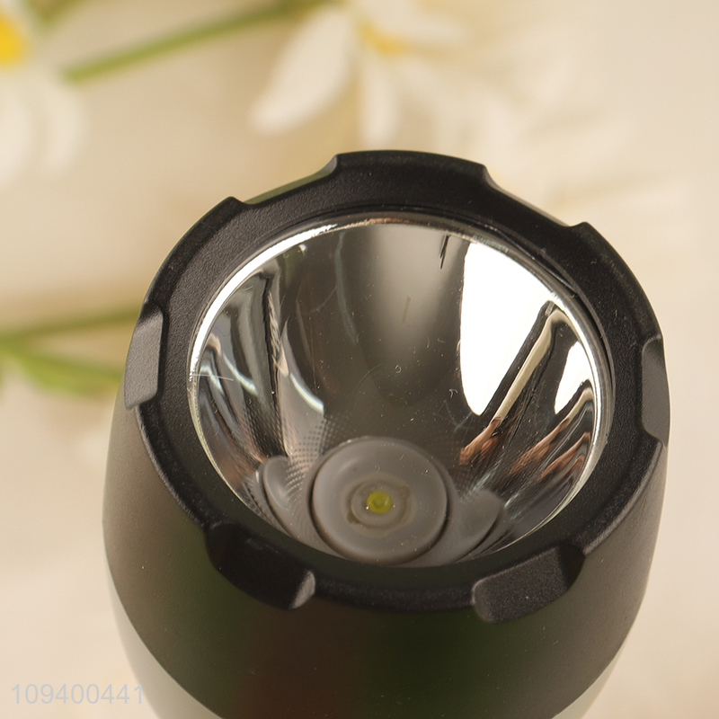 China wholesale plastic dual lights source flashlight