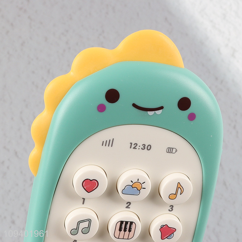 Good selling dinosaur mobile phone toy early education toys