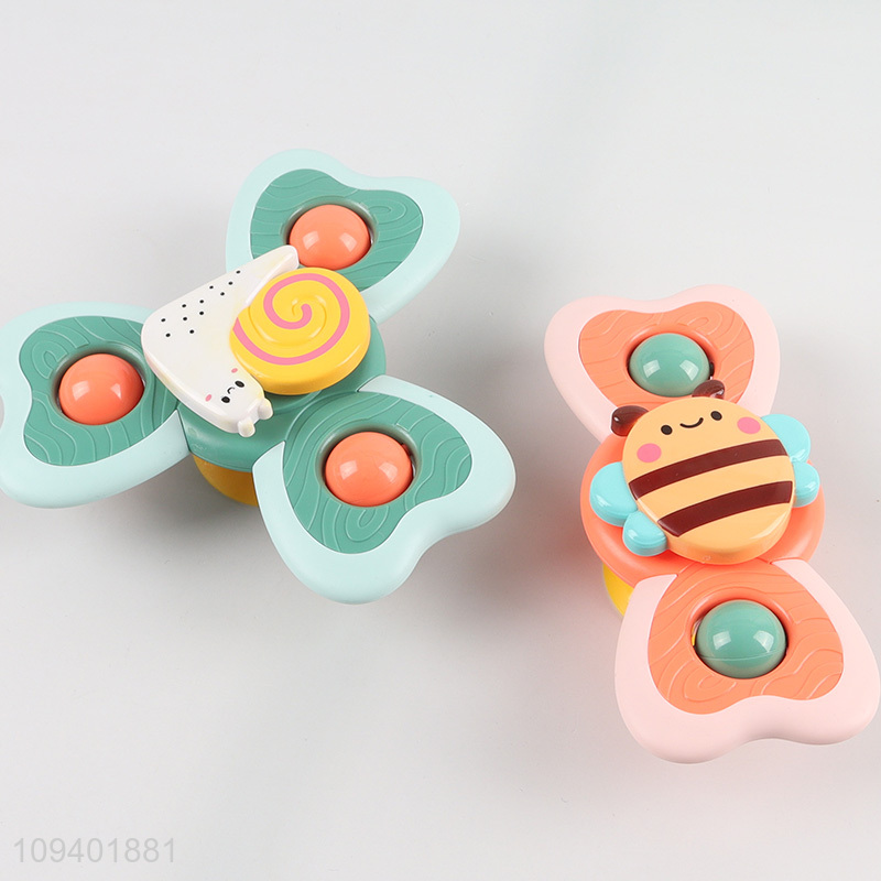 China factory 4pcs baby spinning toy set
