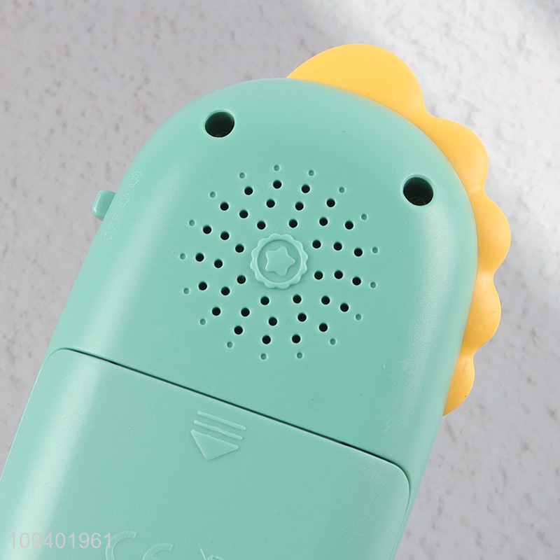 Good selling dinosaur mobile phone toy early education toys