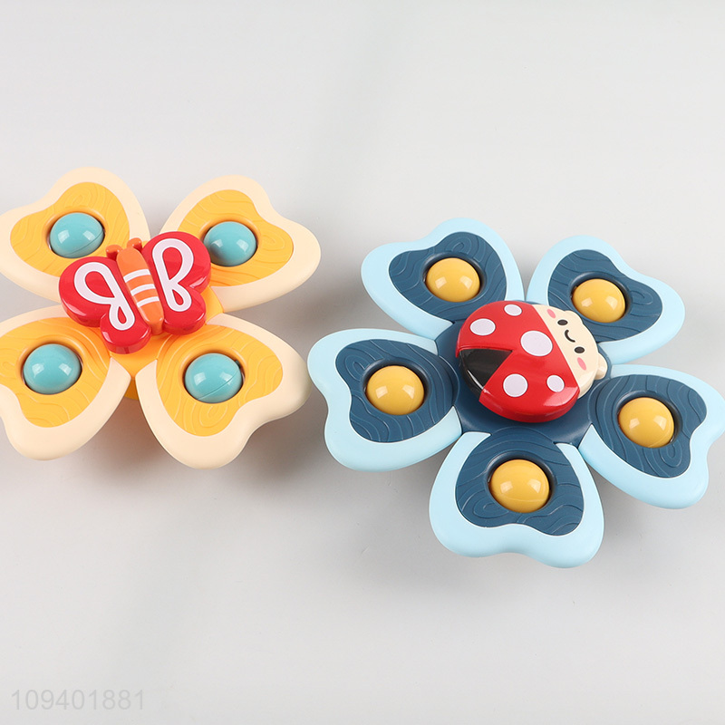 China factory 4pcs baby spinning toy set