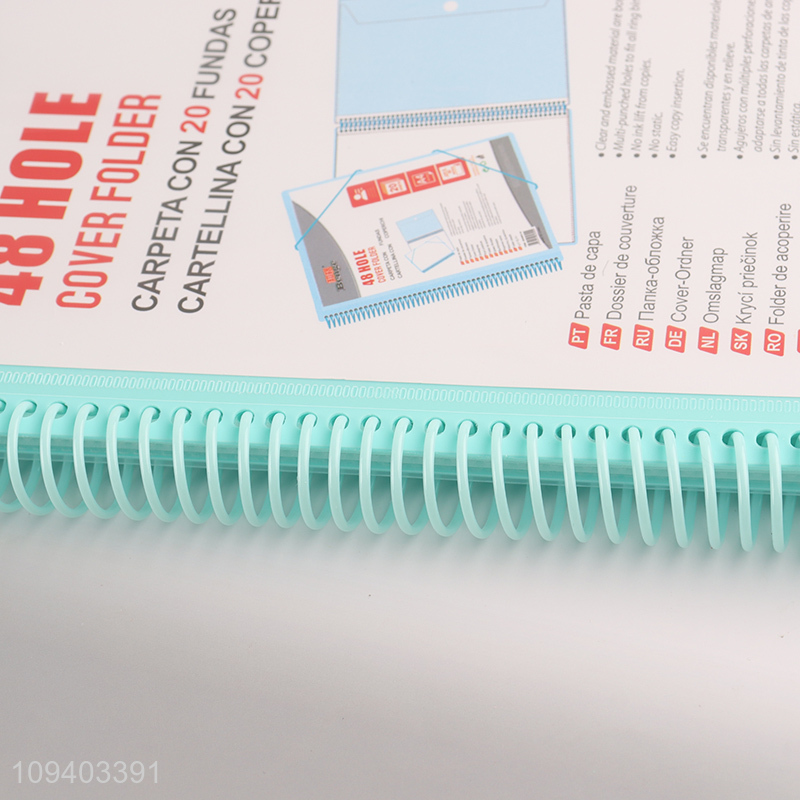 Top sale 48-hole a4 document file bag