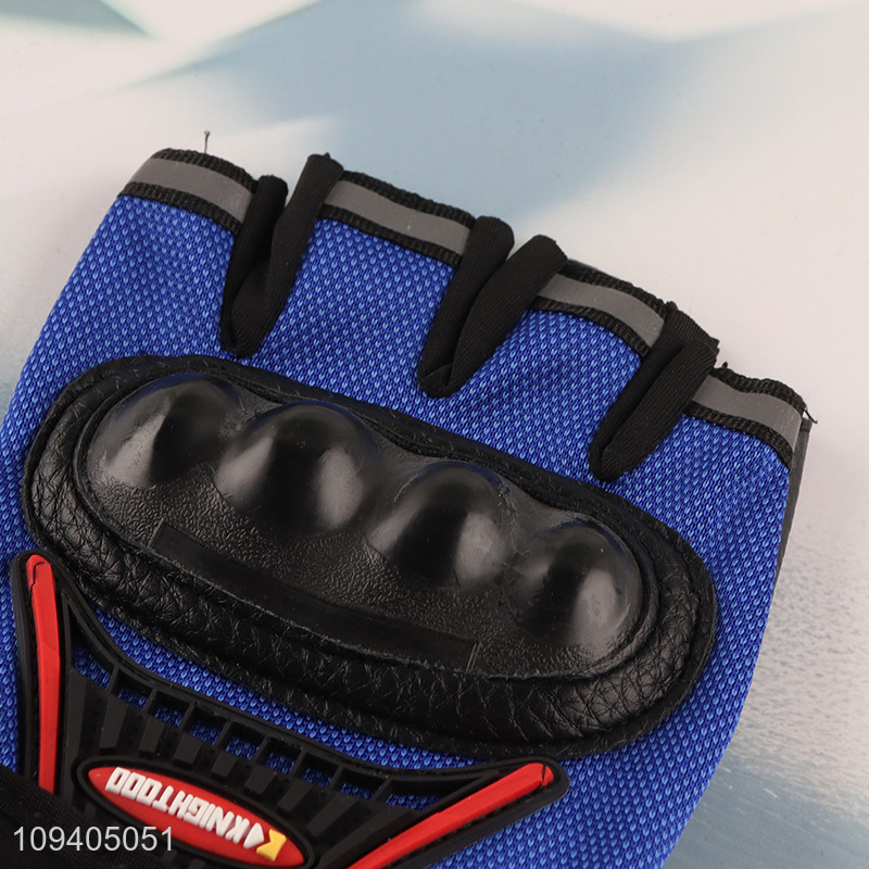 New arrival  half finger tactical gloves with knuckle protection