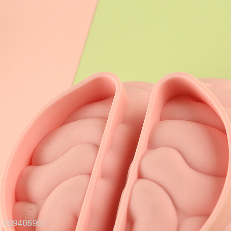 Good price brain shape silicone cake mold