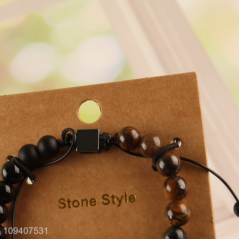Top products fashion stone bracelet stone jewelry wholesale