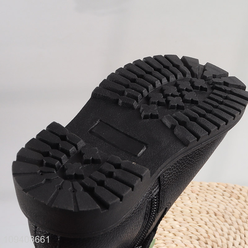 Best sale black girls children boots wholesale