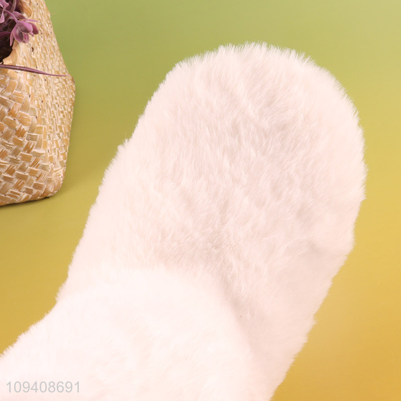 Top products indoor plush women floor slippers