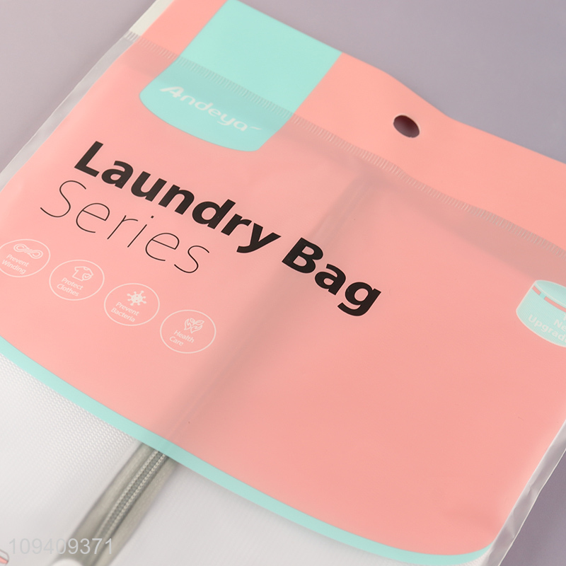Yiwu market  fine mesh cylinder laundry bag