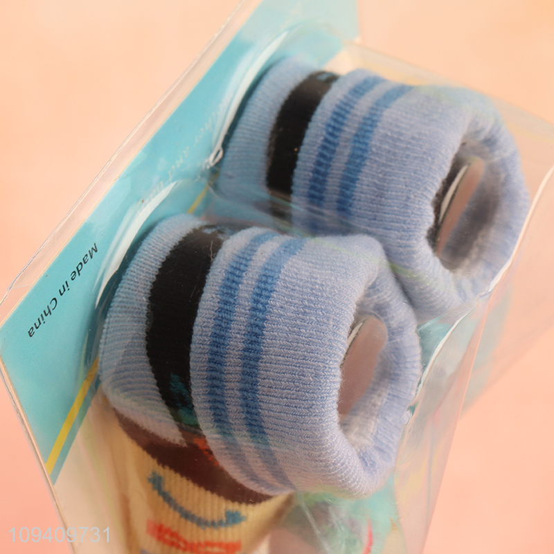 Online wholesale cartoon cat plush baby socks