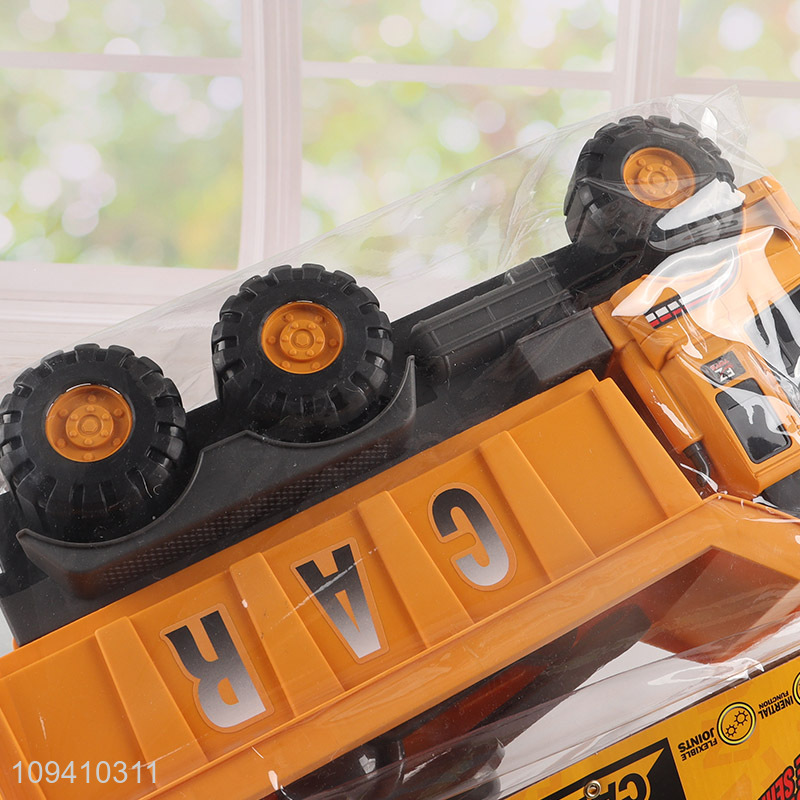 Hot items large excavator truck toy for kids